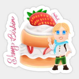 Sherry Birkin Shortcake Sticker